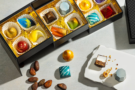 assorted chocolate gift boxes