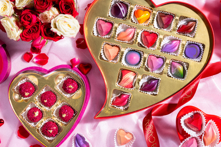 valentine's day chocolate box